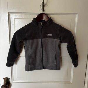 Columbia Charcoal and Slate Fleece Jacket
